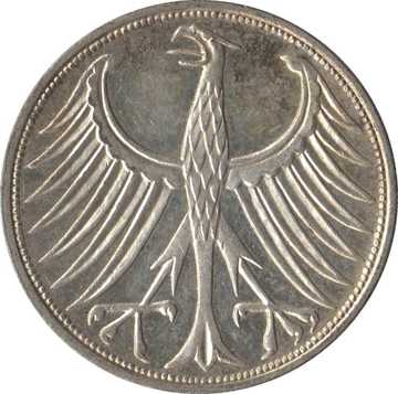 5 Deutsche mark 1951-1974 — vue 1