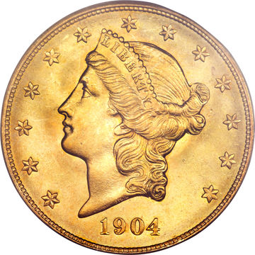 20 dollars 2 aigles 1877-1907 — vue 1