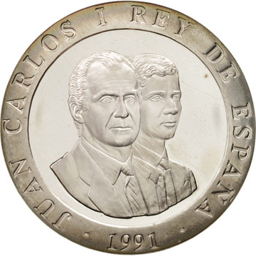 2000 pesetas Juan Carlos 1991 — vue 1