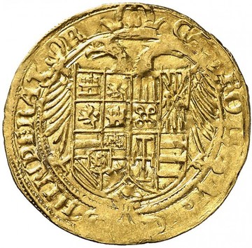 1 escudos Carlos V 1534 — vue 1